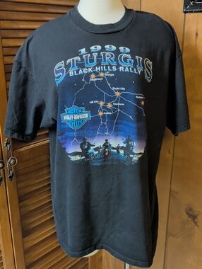 Vintage 1999 Sturgis Harley Davidson Shirt